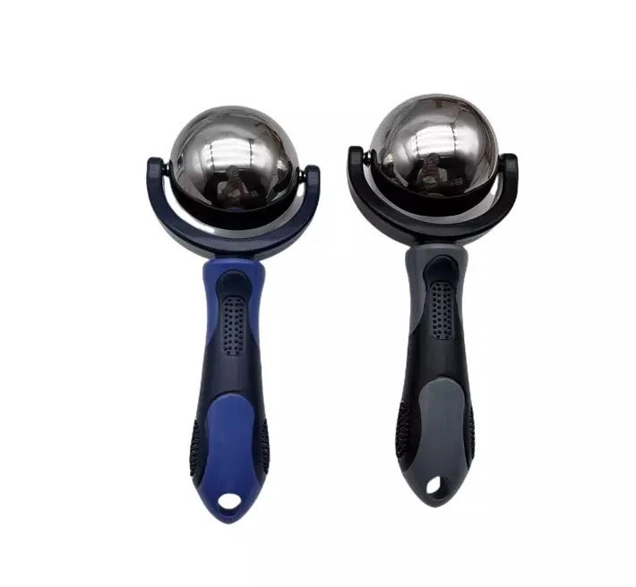 Massager de refrigeració de gel portàtil de 60 mm de color blau gris