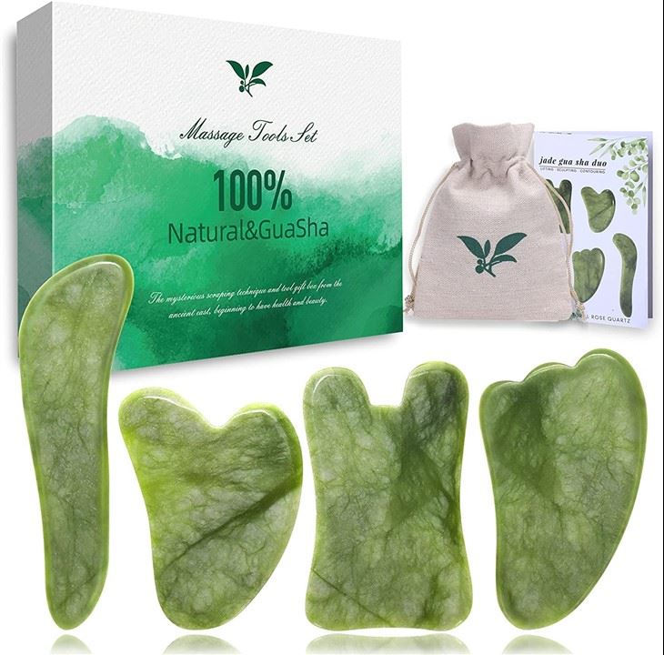 Jade Stone Gua Sha Eines per al cos de la cara