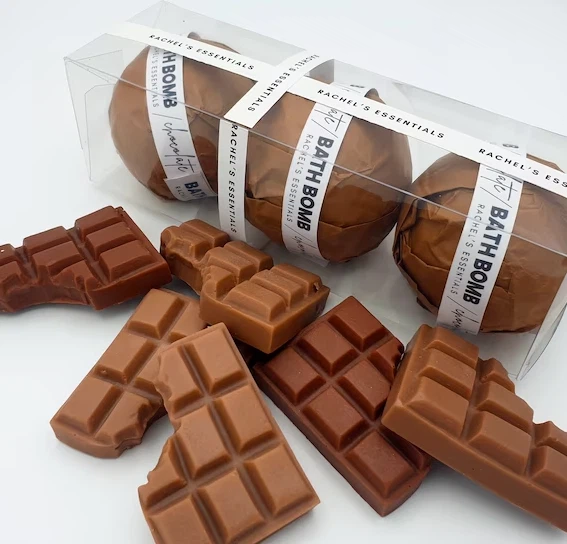 Bomba de bany de xocolata