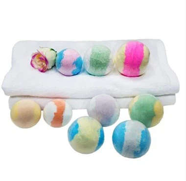 Bombes de bany multi -colors
