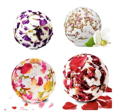 Bombes de bany de pètal de rosa