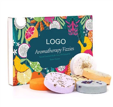 Tauletes essencials de dutxa de bany de vapor de bany