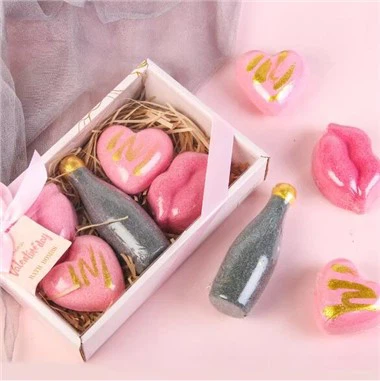 Bomba de bany amb forma de cor