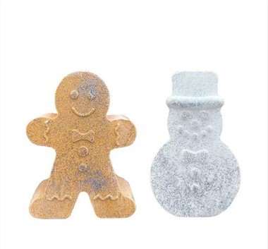 Bomba de bany de ninot de neu