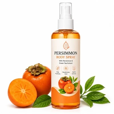 Spray corporal desodoritzant de caqui de marca privada